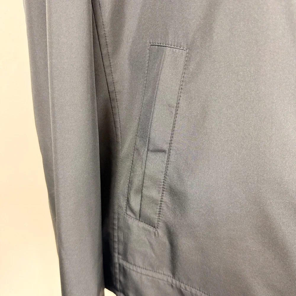 MAC MOR Mens XL‎ Black Lightweight Full Zip Jacket Made in Canada